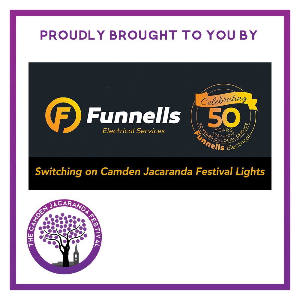 Sponsor Camden Jacaranda Festival Funnell's Electrical Services
